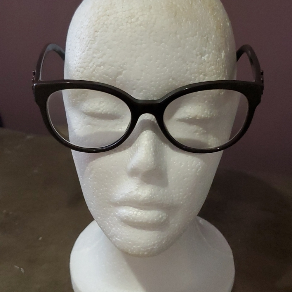 Authentic Chanel Boy Eyewear brown